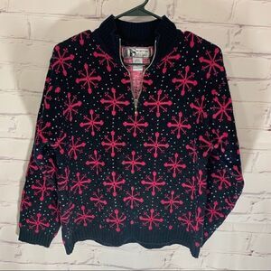 Norton Studio small snowflake sweater